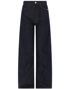 AMISH Linda Rinse Jeans - Blue