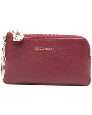 Coccinelle Leather Wallet - Purple