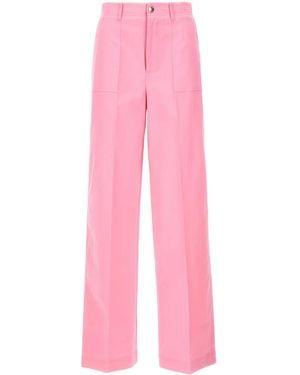 Twinset Wide-Leg Trousers - Pink