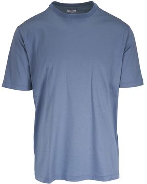 Kiton コットン Tシャツ - ブルー