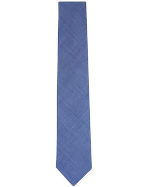 Paolo Albizzati Wool Tie - Blue