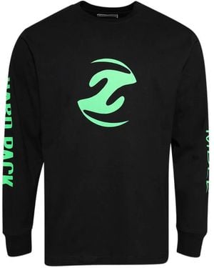 Ensemble X Hard Pack Logo Long-Sleeved T-Shirt - Black