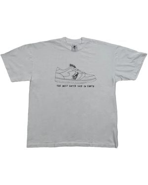 Warren Lotas T-Shirt Most Hated Trainer À Logo - Grey