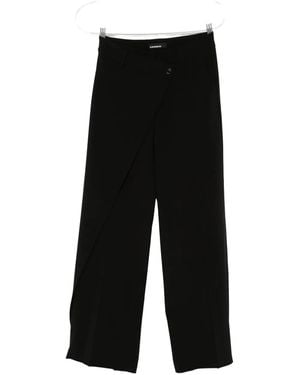 Cambio Wrap-Front Pants - Black