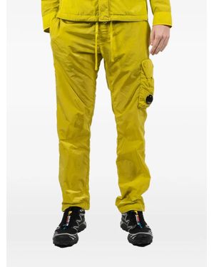 C.P. Company Chrome-R Ergonomic Cargo Lens Trousers - Yellow