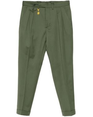 Manuel Ritz Pleated Pants - Green