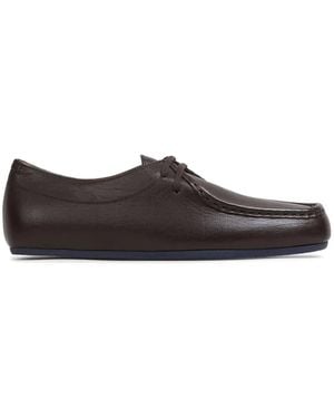 Jil Sander Lace-Up Ballet Flats - White