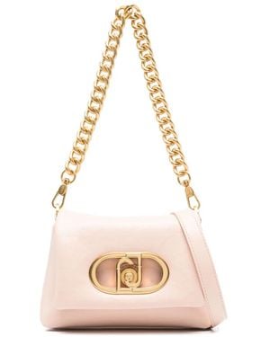 Liu Jo Logo-Plaque Cross Body Bag - Pink
