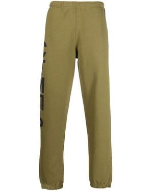 Heron Preston Logo-Print Track Trousers - Green