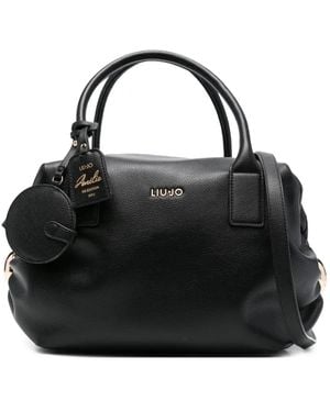 Liu Jo Charm-Embellished Tote Bag - Black