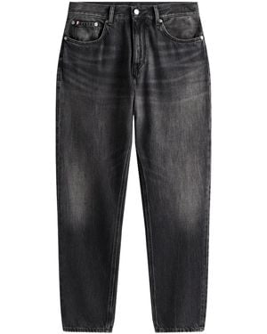 Tommy Hilfiger Harlem Logo-Patch Regular Leg Jeans - Grey