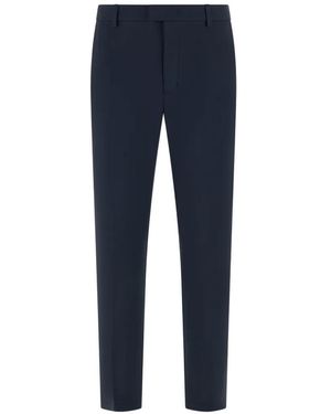 BOGGI Rory B Tech Seersucker Trousers - Blue