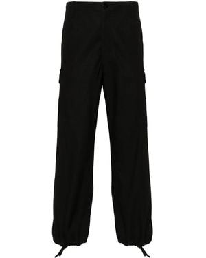 KENZO Cotton Cargo Pants - Black