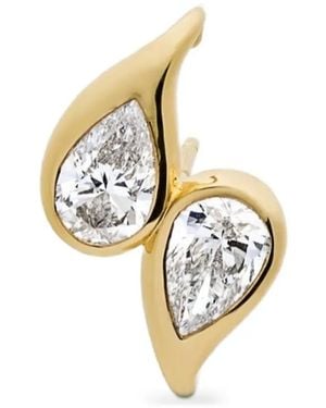 Jewels Aficionado Mika Diamond Ear Cuff - Metallic