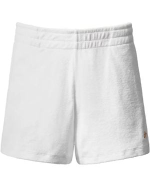 Perfect Moment Star-Embroidered Shorts - White