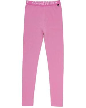Chrome Hearts Logo-Detail Leggings - Pink