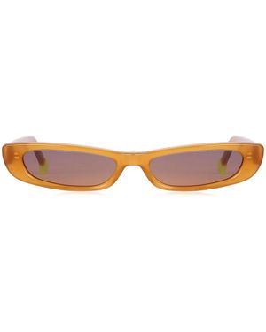 ESTILÉ Gafas de sol Needle con montura oversize - Marrón