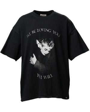 KAMIYA Graphic-Print T-Shirt - Black