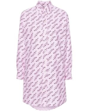 KENZO Chemisier Con Stampa X Verdy - Rosa