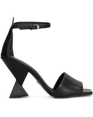 Carrano 95Mm Leather Sandals - Black
