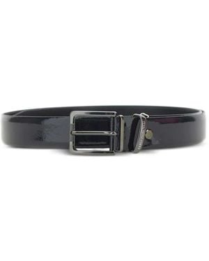 Carlo Pignatelli Leather Belt - White