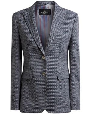 ボトムスその他 Etro Pegaso' Single-Breasted Blazer Etro Paisley Single-Breasted Blazer | Neiman Marcus