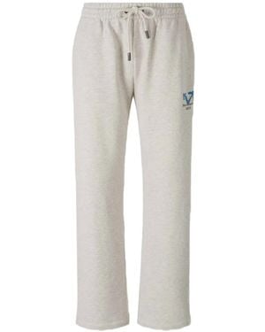Off-White c/o Virgil Abloh Logo-Print Track Pants - Gray