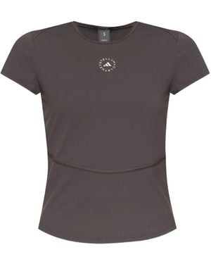 adidas By Stella McCartney ロゴ Tシャツ - グレー
