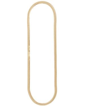 Dorothee Schumacher Snake Chain Belt - White