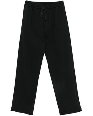 Juun.J Drawstring-Fastening Track Trousers - Black
