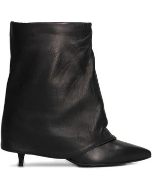 Alchimia Botas con puntera en punta - Negro