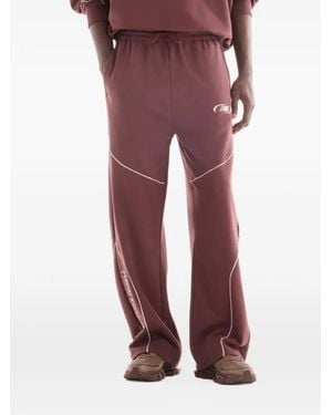 New Balance Trackside French Terry Trousers - Red