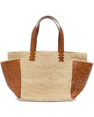 Dragon Diffusion X Sovani Woven Tote Bag - Natural