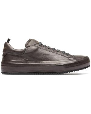 Officine Creative Mes 104 Leather Sneakers - Gray