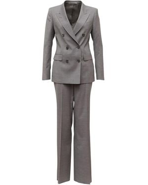 Tagliatore Double-Breasted Suit - Grey