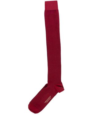 Alto Milano Logo-Embroidered Socks