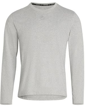 Marine Serre Moon-Embroidered T-Shirt - Grey