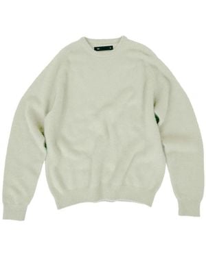 Frenckenberger Round-Neck Jumper - White