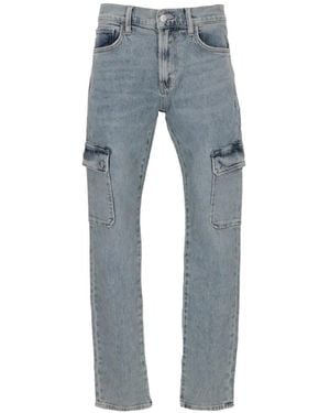 Hudson Jeans Cargo Trousers - Blue