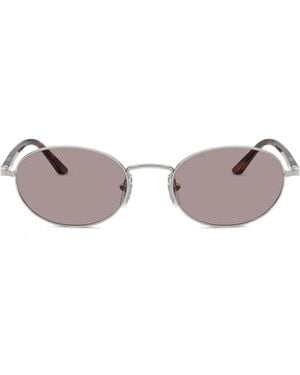 Persol Ida Round-Frame Sunglasses - Metallic