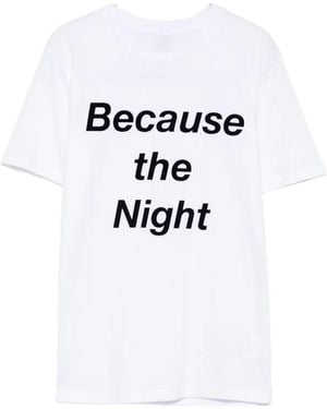 Lutz Huelle T-Shirt Aus Bio-Baumwolle - Weiß