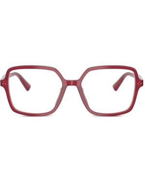 Jimmy Choo Rectangle Jc3046U Glasses - Pink