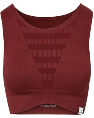Veronica Beard X Head Sculpt Sports Bra - Red