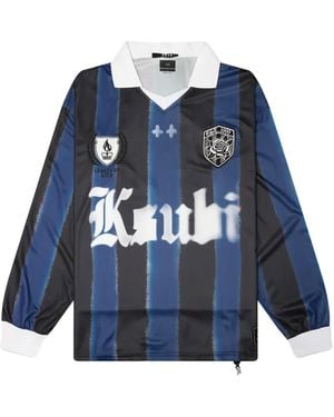 Ksubi Striped Long-Sleeve T-Shirt - Blue