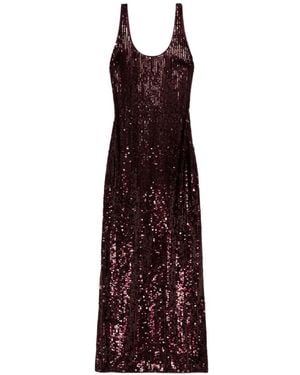 Jonathan Simkhai Bex Sequin-Embellished Maxi Dress - Purple