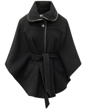 Ba&sh Sea Belted Coat - Black