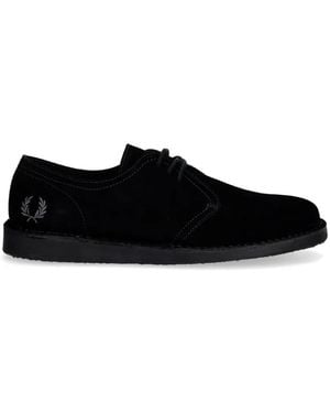 Fred Perry Linden Shoes - Black