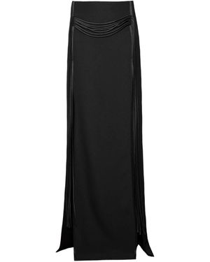 RAQUETTE Arhi Draped Maxi Skirt - Black