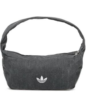 adidas Logo-Detail Shoulder Bag - Black