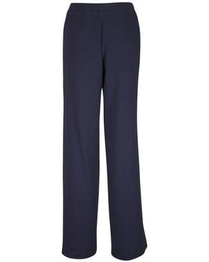 Peter Cohen Elasticated-Waistband Trousers - Blue